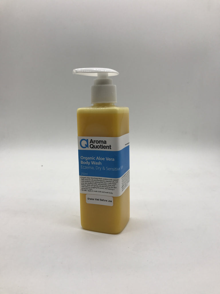Organic Aloe Vera Body Wash - Eczema, Dry & Sensitive Skin