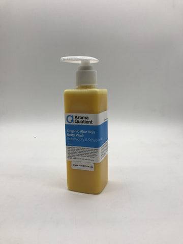 Organic Aloe Vera Body Wash - Eczema, Dry & Sensitive Skin